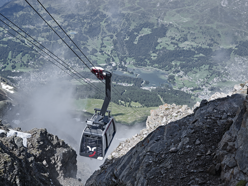 Pendelbahn Rothorn | © Rolf Siegenthaler